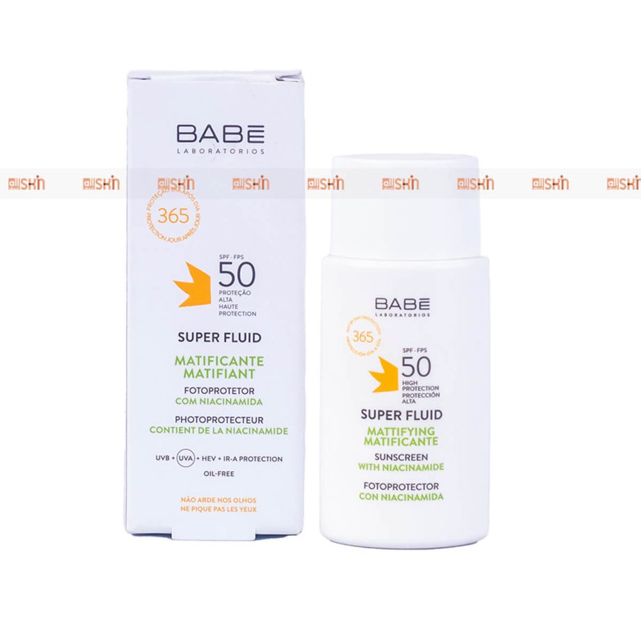 Babe Super Fluid Mattifying SPF 50 50ml All About Skin