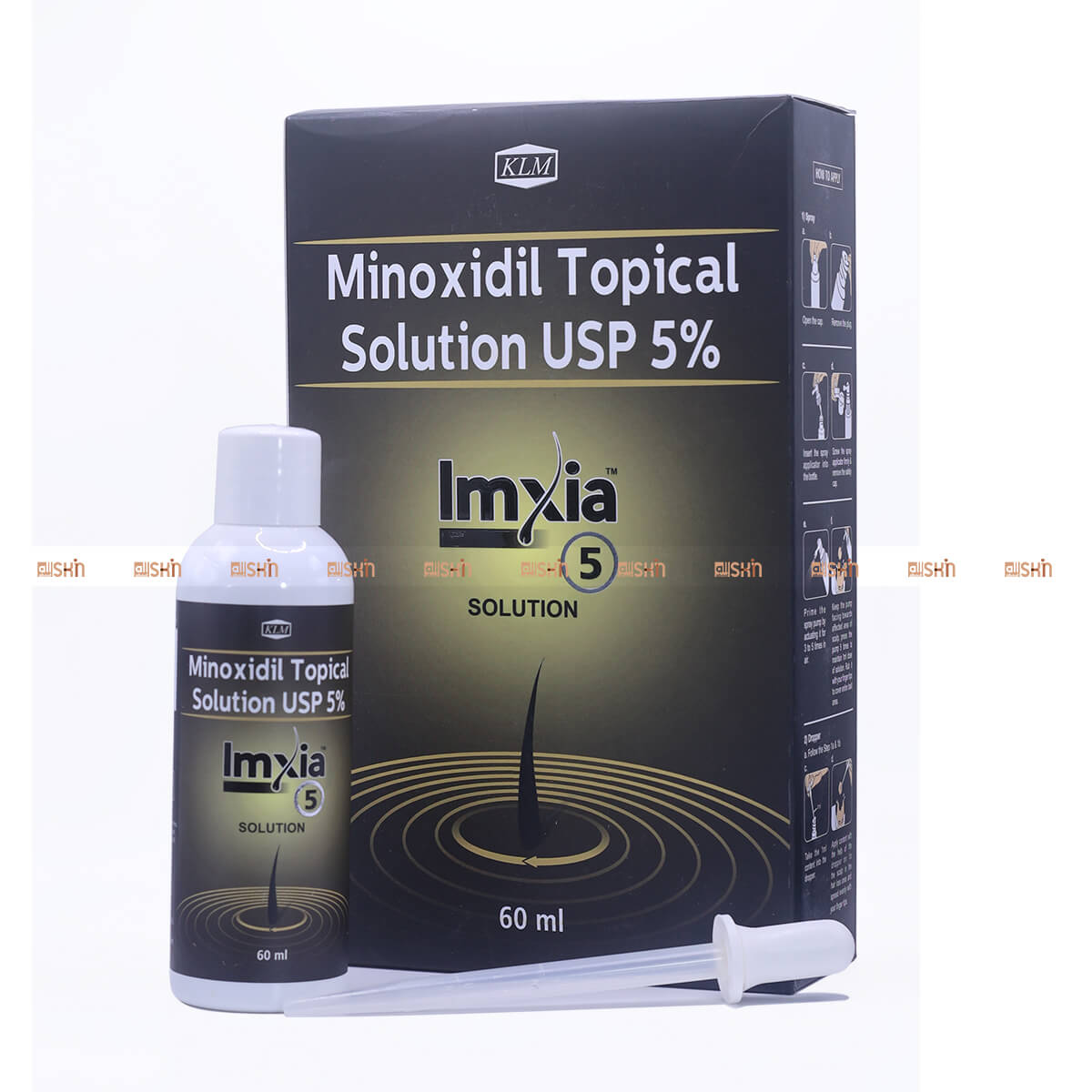 Minoxidil Topical Solution For Promoting Hair Regrowth Packaging Size  60ml