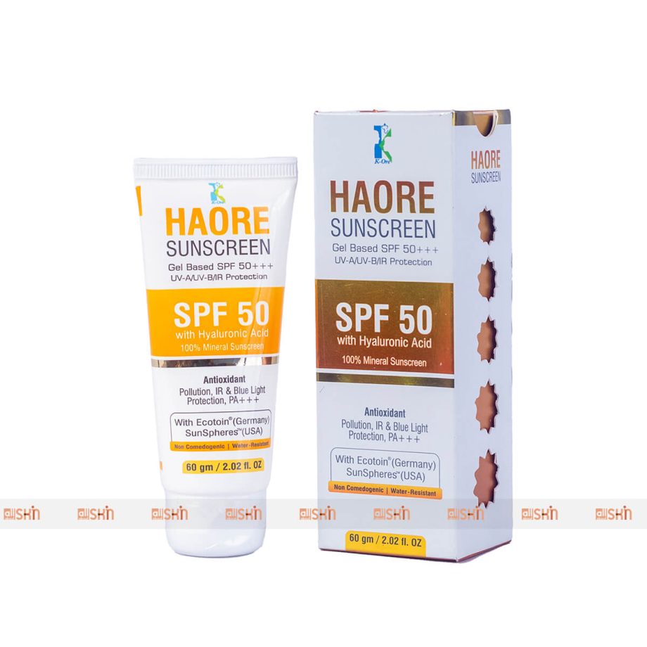 Haore Sunscreen Spf 50, 60gm – All About Skin